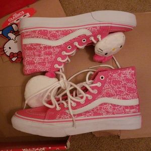nwt hello kitty vans